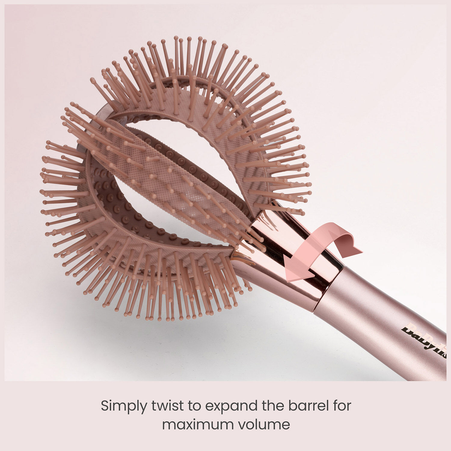 Soft-Care Expandable Swirl Hair  Brush
